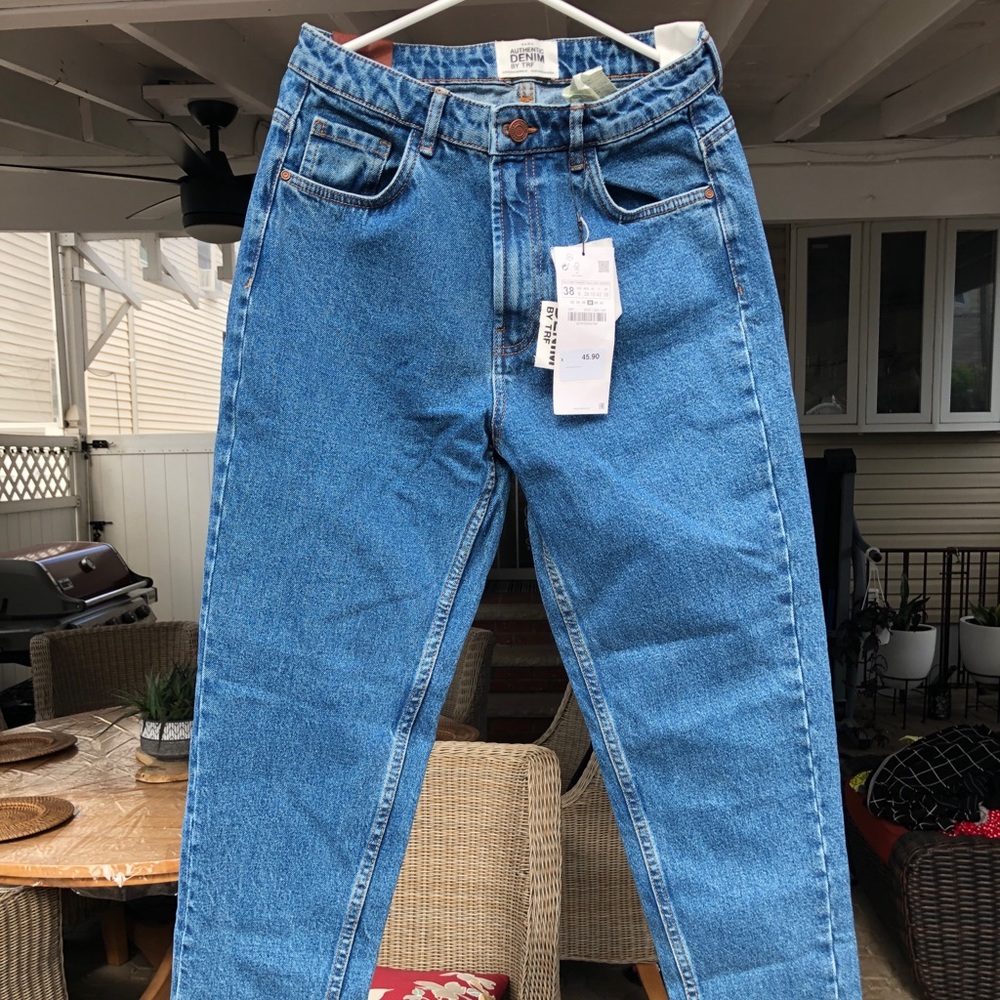 Zara Mom Denim Jeans